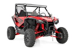 Rough Country Suspension Systems - Rough Country Front UTV Half Windshield, for Honda Talon 1000; 98182021A - Image 2