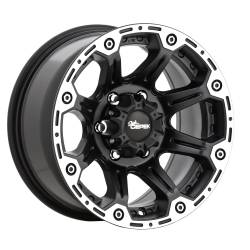 Mickey Thompson - Mickey Thompson DC Torque 17x8.5 5x5.0 mm Matte Black/Machined; 250780 - Image 2
