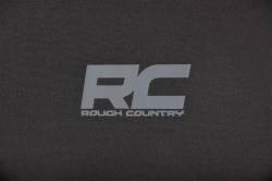 Rough Country Suspension Systems - Rough Country Front/Rear Seat Covers-Black, for 08-10 Jeep JK 4dr; 91002A - Image 4