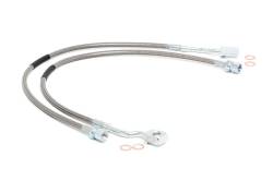 Rough Country Suspension Systems - Rough Country Front SS Brake Lines Silverado/Sierra w/ 5"-7.5" Lift 89370 - Image 2