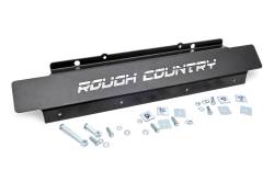 Rough Country Suspension Systems - Rough Country Front Crossmember Skid Plate-Black for Wrangler JK 778 - Image 2
