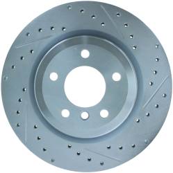 StopTech - StopTech 227.34080L Select Sport Cross-Drilled & Slotted Disc Brake Rotor - Image 1