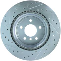 StopTech - StopTech 227.34080L Select Sport Cross-Drilled & Slotted Disc Brake Rotor - Image 2