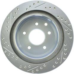 StopTech - StopTech 227.42077L Select Sport Cross-Drilled & Slotted Disc Brake Rotor - Image 2
