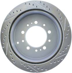StopTech - StopTech 227.44157R Select Sport Cross-Drilled & Slotted Disc Brake Rotor - Image 2