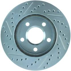 StopTech - StopTech 227.62057L Select Sport Cross-Drilled & Slotted Disc Brake Rotor - Image 2