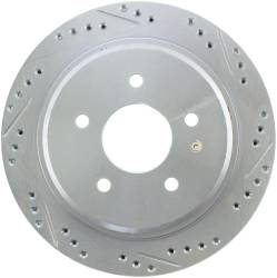 StopTech - StopTech 227.62061L Select Sport Cross-Drilled & Slotted Disc Brake Rotor - Image 1