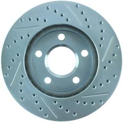 StopTech - StopTech 227.62057R Select Sport Cross-Drilled & Slotted Disc Brake Rotor - Image 2