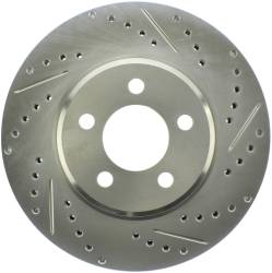 StopTech - StopTech 227.63059L Select Sport Cross-Drilled & Slotted Disc Brake Rotor - Image 1