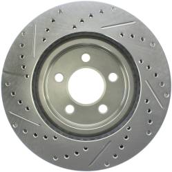 StopTech - StopTech 227.63059L Select Sport Cross-Drilled & Slotted Disc Brake Rotor - Image 2