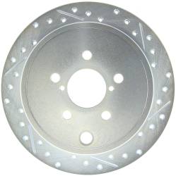StopTech - StopTech 227.47029L Select Sport Cross-Drilled & Slotted Disc Brake Rotor - Image 1