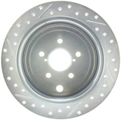 StopTech - StopTech 227.47029L Select Sport Cross-Drilled & Slotted Disc Brake Rotor - Image 2