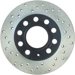 StopTech - StopTech 128.33106R Sport Cross-Drilled Disc Brake Rotor for A4 A4 Quattro - Image 1