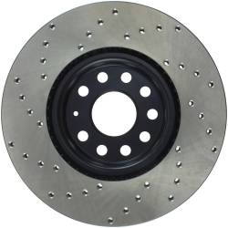 StopTech - StopTech 128.33098L Sport Cross-Drilled Disc Brake Rotor - Image 2