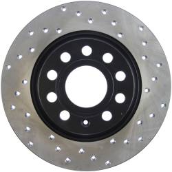 StopTech - StopTech 128.33129L Sport Cross-Drilled Disc Brake Rotor - Image 1