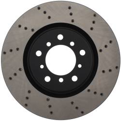StopTech - StopTech 128.34058L Sport Cross-Drilled Disc Brake Rotor for 01-06 M3 - Image 1