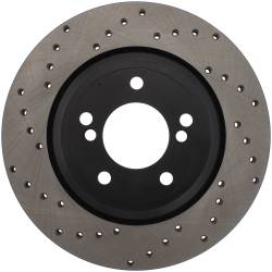StopTech - StopTech 128.34054R Sport Cross-Drilled Disc Brake Rotor for 00-06 M3 M5 - Image 1