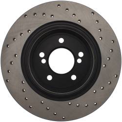 StopTech - StopTech 128.34054R Sport Cross-Drilled Disc Brake Rotor for 00-06 M3 M5 - Image 2