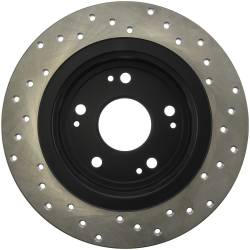 StopTech - StopTech 128.40068R Sport Cross-Drilled Disc Brake Rotor - Image 2