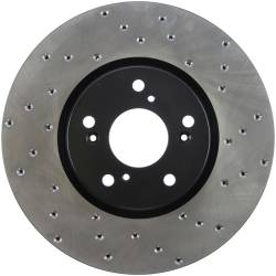 StopTech - StopTech 128.40062L Sport Cross-Drilled Disc Brake Rotor for 04-08 TL - Image 1