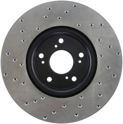 StopTech - StopTech 128.40062L Sport Cross-Drilled Disc Brake Rotor for 04-08 TL - Image 2