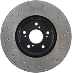 StopTech - StopTech 128.40062R Sport Cross-Drilled Disc Brake Rotor for 04-08 TL - Image 2