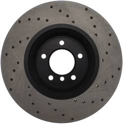 StopTech - StopTech 128.34093R Sport Cross-Drilled Disc Brake Rotor - Image 2