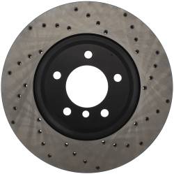 StopTech - StopTech 128.34093L Sport Cross-Drilled Disc Brake Rotor - Image 1