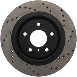 StopTech - StopTech 128.42080L Sport Cross-Drilled Disc Brake Rotor - Image 1