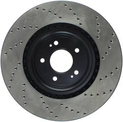 StopTech - StopTech 128.46076R Sport Cross-Drilled Disc Brake Rotor for 08-15 Lancer - Image 2
