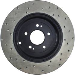 StopTech - StopTech 128.51035L Sport Cross-Drilled Disc Brake Rotor for Genesis Coupe - Image 1