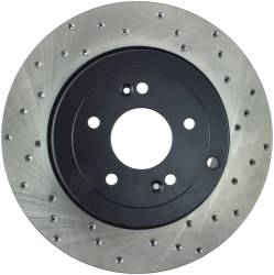 StopTech - StopTech 128.51035L Sport Cross-Drilled Disc Brake Rotor for Genesis Coupe - Image 2
