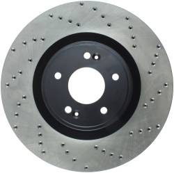 StopTech - StopTech 128.51036L Sport Cross-Drilled Disc Brake Rotor for Genesis Coupe - Image 2