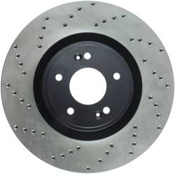 StopTech - StopTech 128.51036R Sport Cross-Drilled Disc Brake Rotor for Genesis Coupe - Image 1