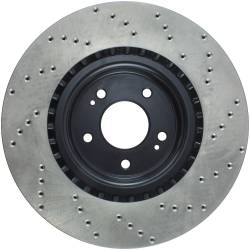 StopTech - StopTech 128.51036R Sport Cross-Drilled Disc Brake Rotor for Genesis Coupe - Image 2