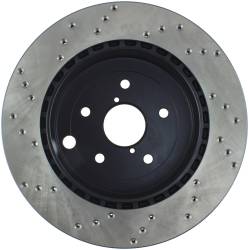 StopTech - StopTech 128.47030L Sport Cross-Drilled Disc Brake Rotor for Impreza WRX STI - Image 2