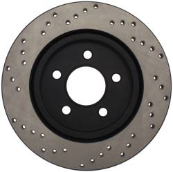 StopTech - StopTech 128.61087R Sport Cross-Drilled Disc Brake Rotor for 05-14 Mustang - Image 2