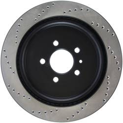 StopTech - StopTech 128.61105L Sport Cross-Drilled Disc Brake Rotor for 13-14 Mustang - Image 2