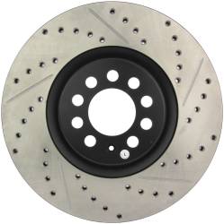 StopTech - StopTech 127.33062L Sport Cross-Drilled & Slotted Disc Brake Rotor - Image 1