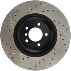 StopTech - StopTech 127.34093L Sport Cross-Drilled & Slotted Disc Brake Rotor - Image 2