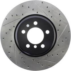 StopTech - StopTech 127.34144L Sport Cross-Drilled & Slotted Disc Brake Rotor - Image 1