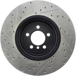 StopTech - StopTech 127.34144L Sport Cross-Drilled & Slotted Disc Brake Rotor - Image 2