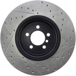 StopTech - StopTech 127.34144R Sport Cross-Drilled & Slotted Disc Brake Rotor - Image 2