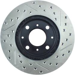 StopTech - StopTech 127.40023R Sport Cross-Drilled & Slotted Disc Brake Rotor - Image 2