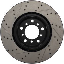 StopTech - StopTech 127.34058L Sport Cross-Drilled & Slotted Disc Brake Rotor for M3 - Image 2
