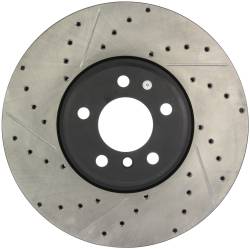 StopTech - StopTech 127.34060R Sport Cross-Drilled & Slotted Disc Brake Rotor for X5 - Image 1
