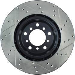 StopTech - StopTech 127.34059R Sport Cross-Drilled & Slotted Disc Brake Rotor for M3 - Image 2