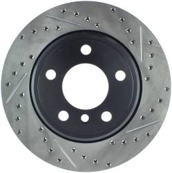 StopTech - StopTech 127.34061L Sport Cross-Drilled & Slotted Disc Brake Rotor for X5 - Image 1