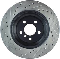 StopTech - StopTech 127.34061L Sport Cross-Drilled & Slotted Disc Brake Rotor for X5 - Image 2