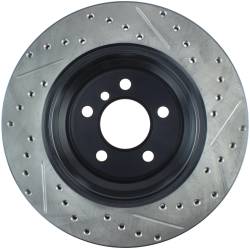 StopTech - StopTech 127.34061R Sport Cross-Drilled & Slotted Disc Brake Rotor for X5 - Image 2